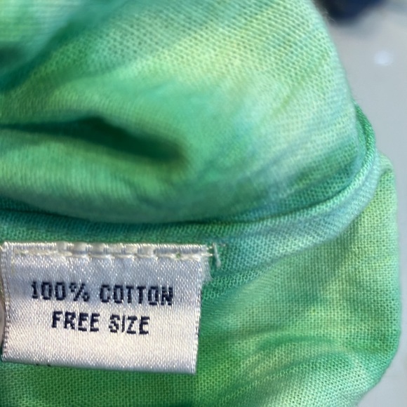 NWT boho tie dye cotton dress by Eternia St. Patricks Day - Picture 11 of 11